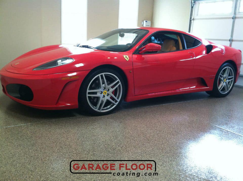 Garage Floor Coating Southwest Ohio Epoxy Floor Coating Before and After